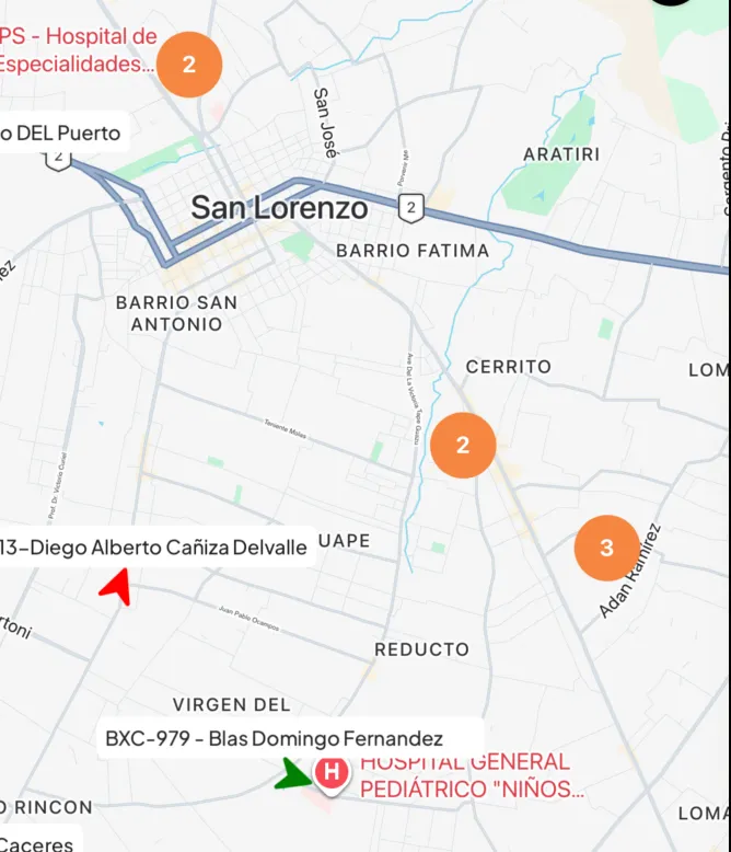 Hero: Map view showing 1000+ devices clustered in real-time